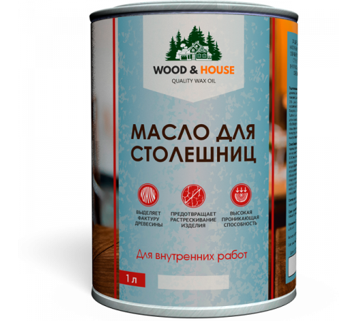 Заказать МАСЛО ДЛЯ СТОЛЕШНИЦ WOOD & HOUSE в Ноябрьске, Ямало-Ненецкий автономный округ